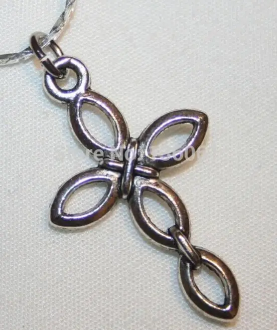 Винтажный серебряный череп голова якорь распятие глаз Горец дракон черепаха