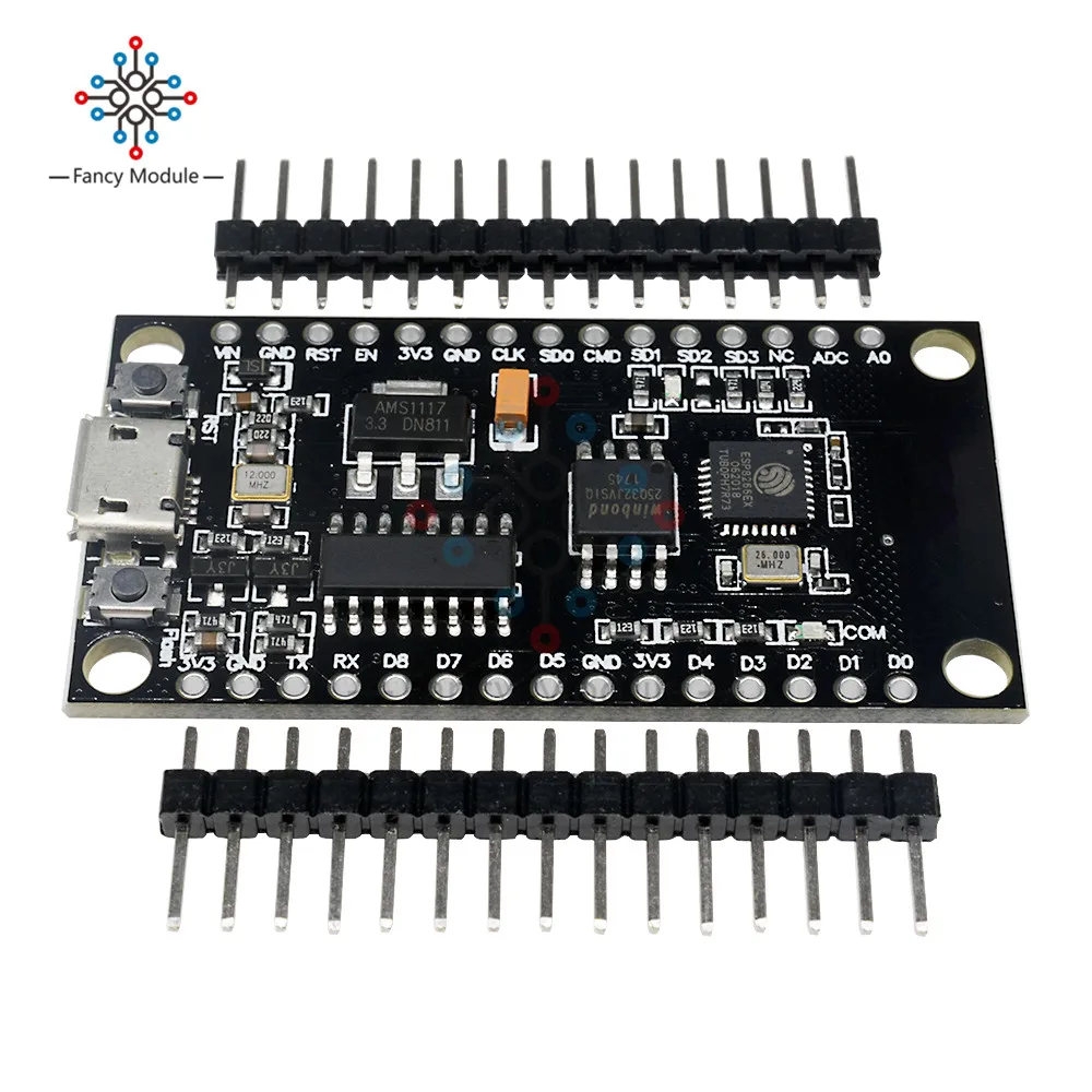 1 шт. для Wemos NodeMCU V3 модуль Wi-Fi встроенный ESP8266 + Дополнительная память флеш-память 32