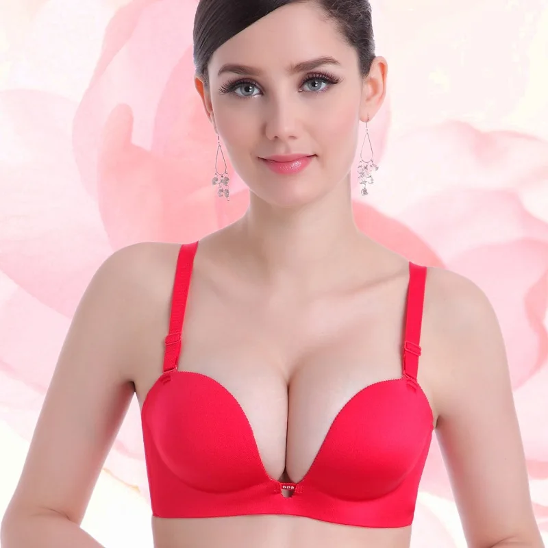 Женский бюстгальтер с чашкой пуш ап 3/4 чашка A B C|women bras big size|bra sizebra |