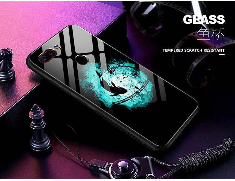 Для Nubia Z17s NX595J чехол Z17 S Чехол звездная звезда закаленное стекло Жесткий чехол для телефона для Nubia Z17s Z 17 S стеклянная оболочка Z 17 S coque