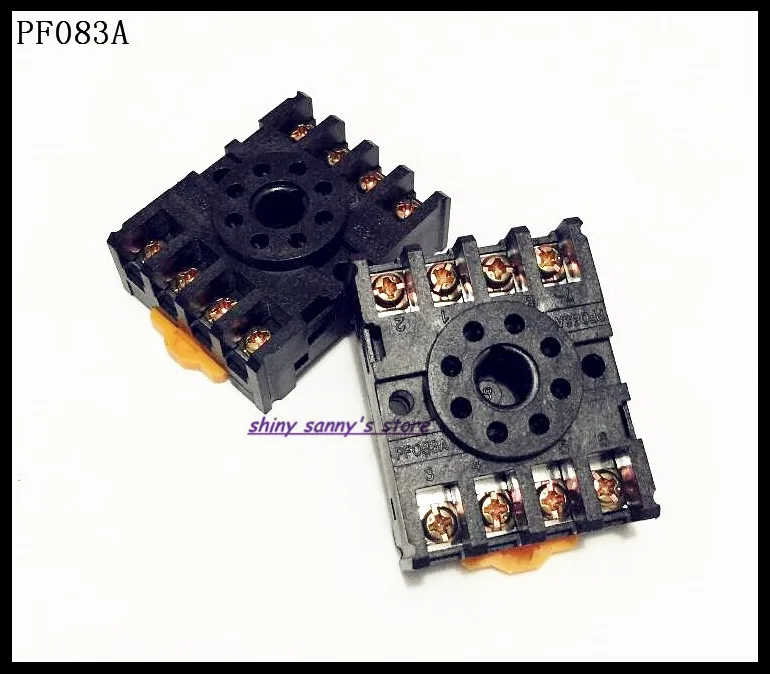 3 шт./лот PF083A 8 контактная Базовая Розетка Реле для DH48S ST3PA ST3PC ST3PF AH3 детской (3D)
