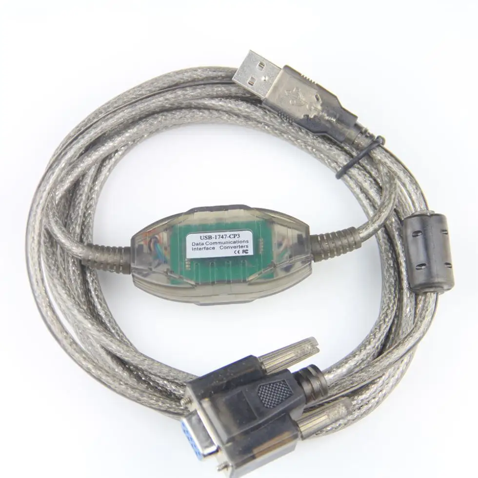 Новый USB кабель для программирования 1747 CP3 FTDI FT232RL Allen Bradley SLC500 серии PLC SLC503/504/505 RS232