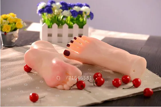 Бесплатная Доставка! Модный реалистичный палец ноги крупным планом силиконовый