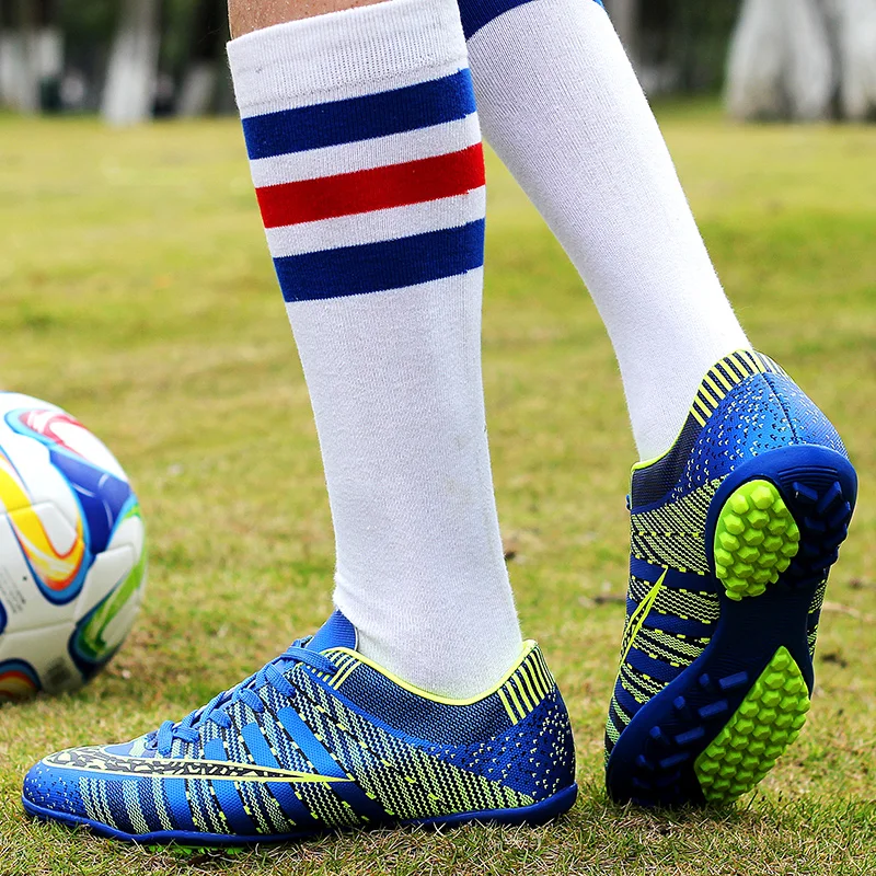 Высококачественная Мужская футбольная обувь Cleats FG взрослая и женская