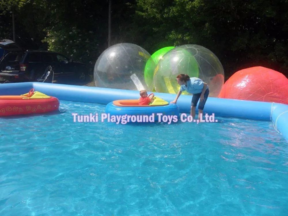 

hot sale colorful inflatable electric drive bumper boat