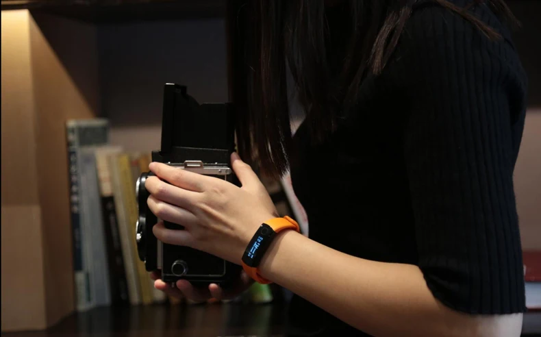 Оригинальный Смарт браслет huawei Honor Band 3 для плавания 5ATM 0 91 &quotOLED экран Сенсорная