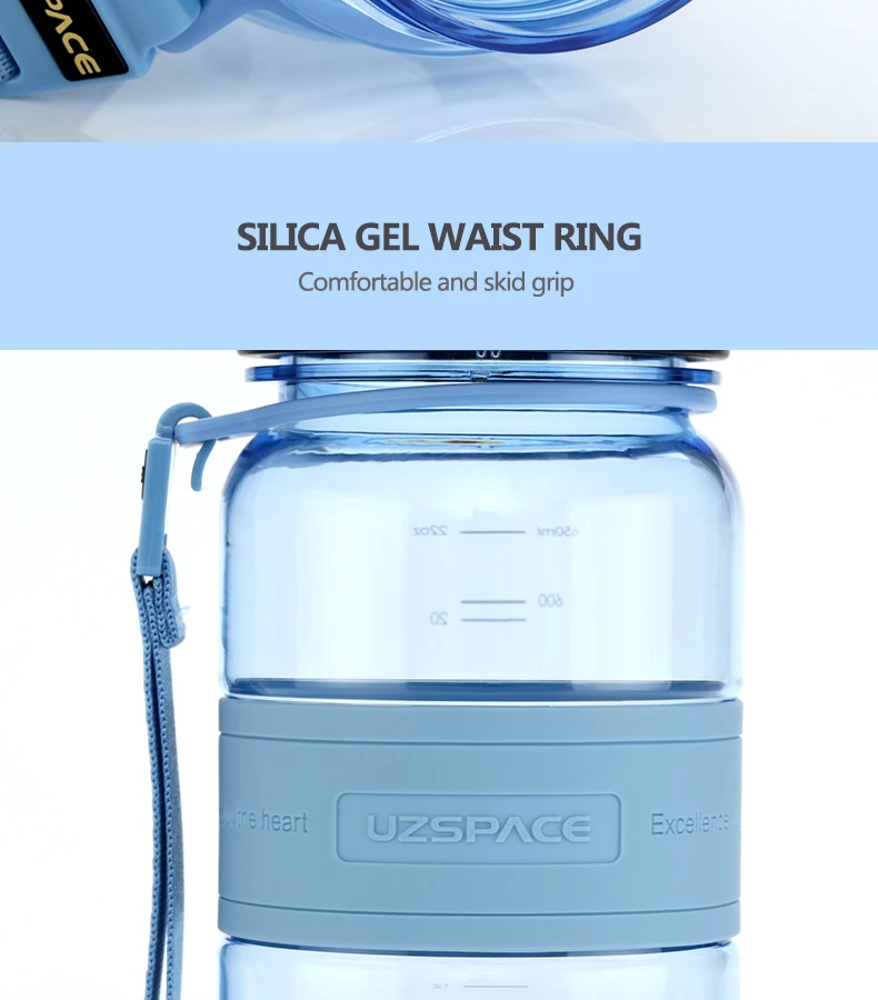 UZSPACE Infuser бутылка для воды флип-топ с герметичной крышкой с одним кликом открытым-нетоксичный BPA бесплатно и экологически чистый Тритан Co-Poly