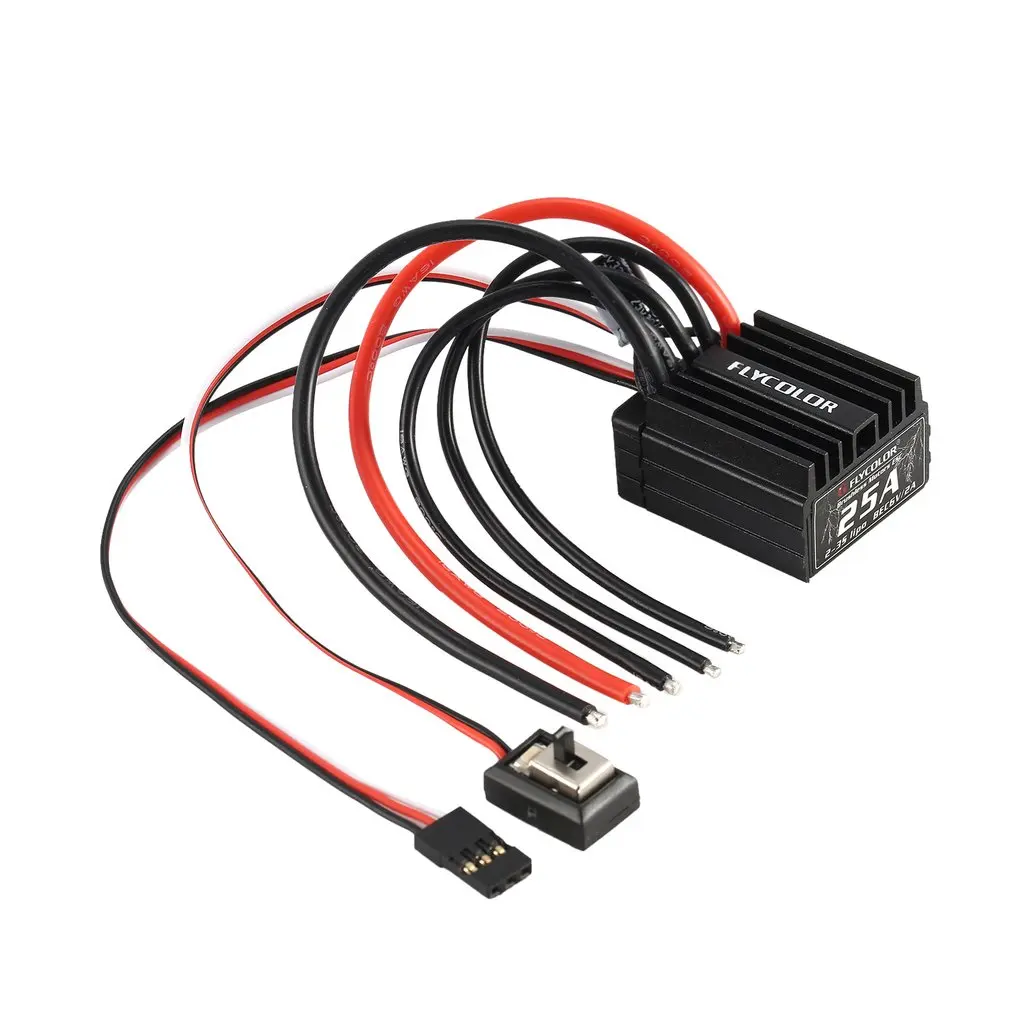 FLYCOLOR 2 S 2040 4500KV 4 полюса бесщеточный бездатчиковый мотор Inrunner с 25A бесщеточная