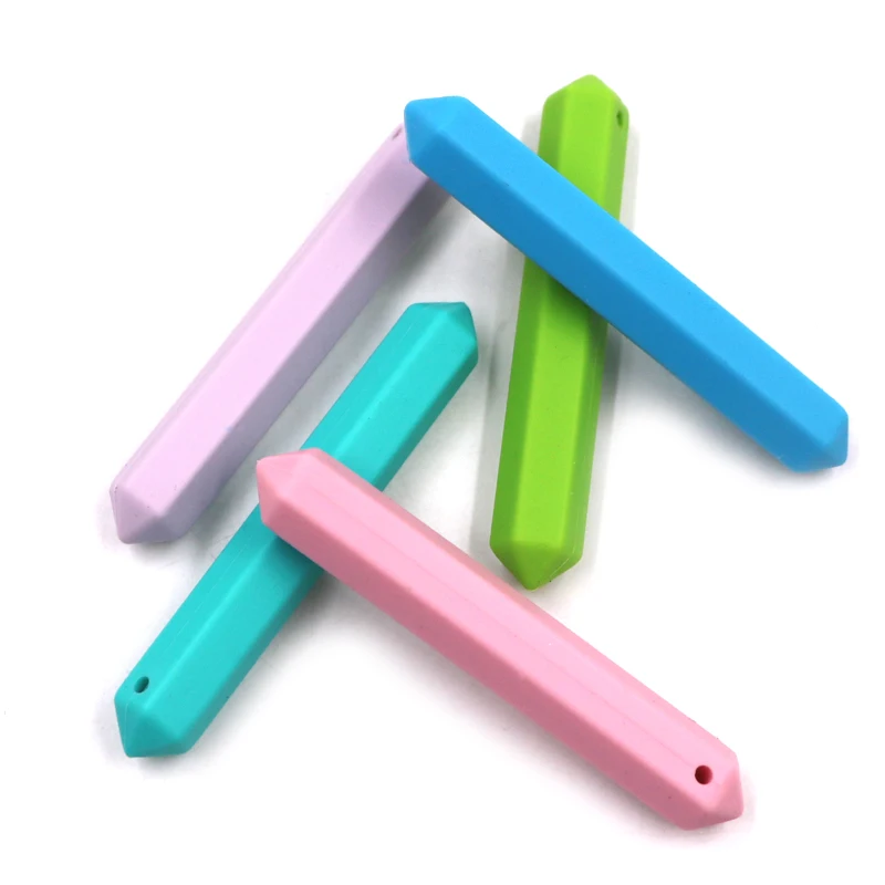 

Mydear Baby Nursing Necklaces BPA Free Long Teether Beads Food Grade Silicone Beads Teether Silicone Teether Baby Necklaces