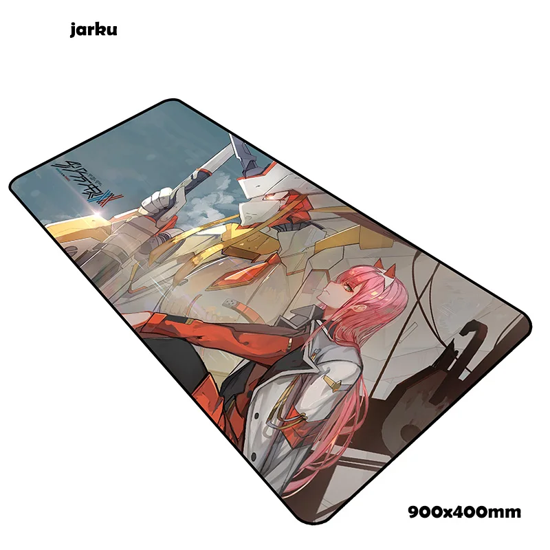 size 900x400x3mm Коврик для мыши darling in the franxx padmouse 900x400x3 мм, игровой коврик для мыши в подарок, коврик для мыши для геймера, Настольный коврик высокого качества, коврик для мыши, ПК - Цвет: size 900x400x3mm