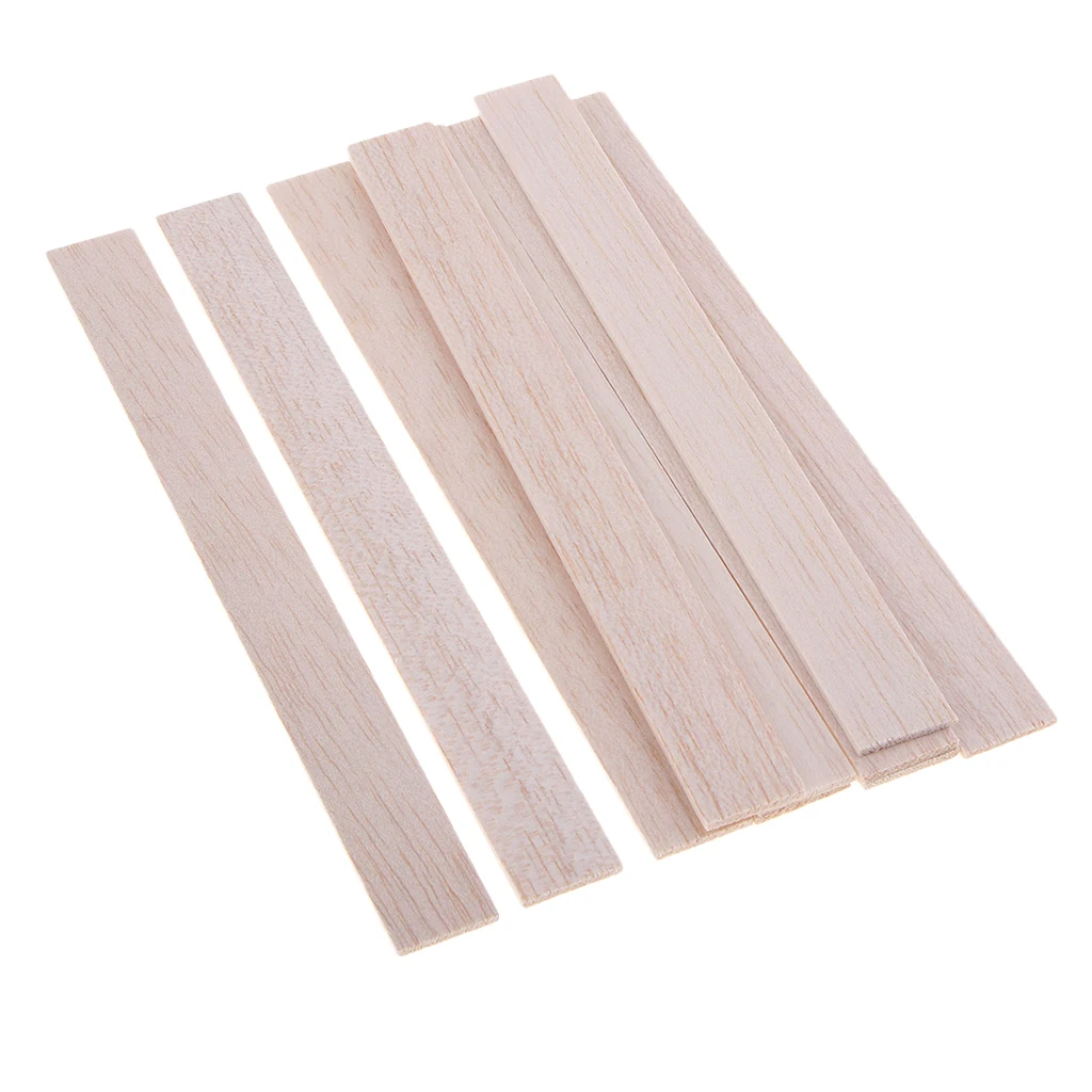 10 Pieces 180mm Естественные необработанные плоские деревянные палочки из пробкового дерева, стержень для детей, сделай сам, Рождественский орнамент, игрушки ручной работы, рукоделие - Цвет: 10 Pieces 180mm