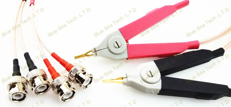 Высококачественный изолированный четырехлинейный тестовый зажим BNC Kelvin LCR