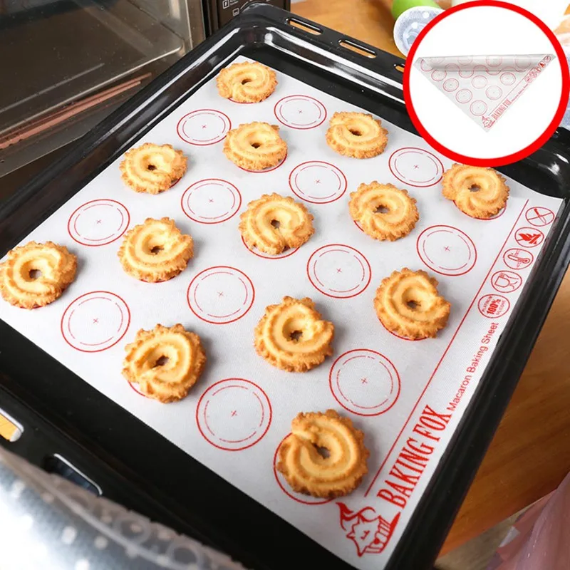 1 шт. антипригарный силиконовый коврик для выпечки|Принадлежности выпечки| |