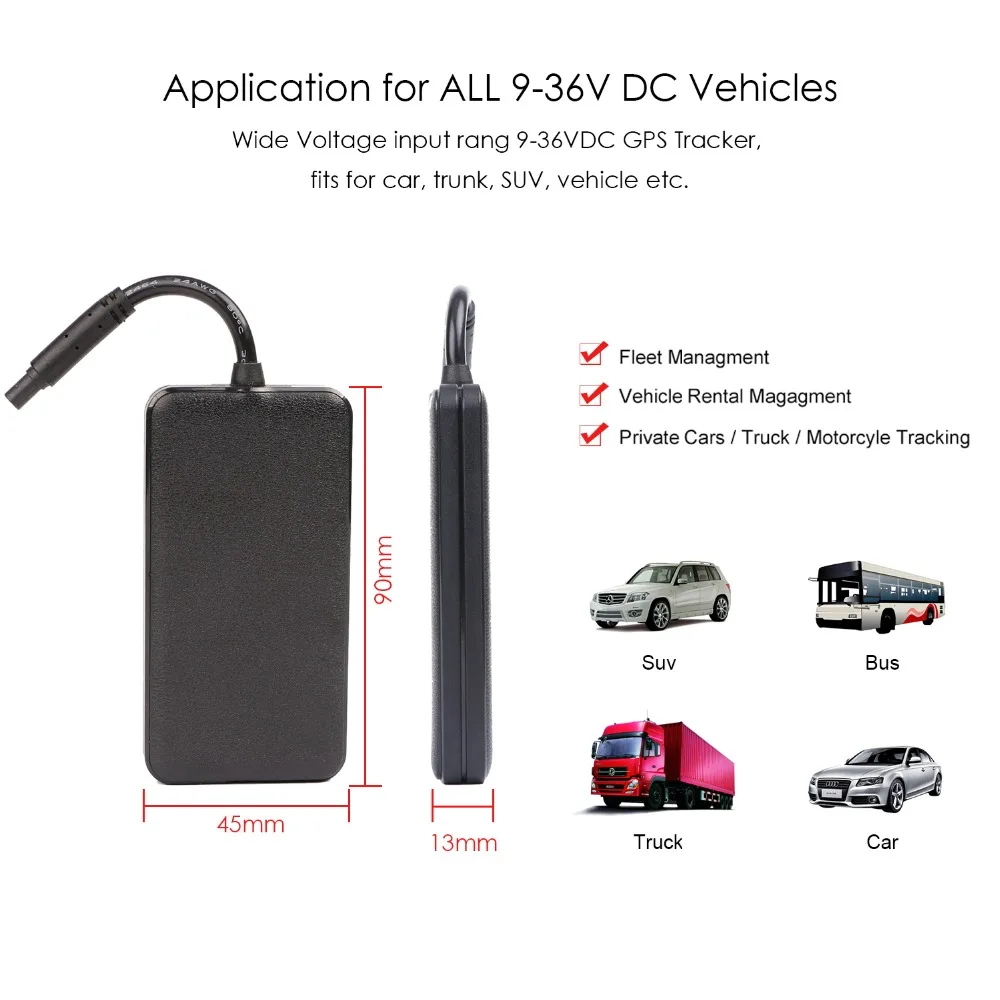 

GV20 GPS Tracker Car 3G Waterproof GPS Real Time Tracking Locator Remote Cut-off Oil Tamper Alarm Low Battery Over Speed Alarm