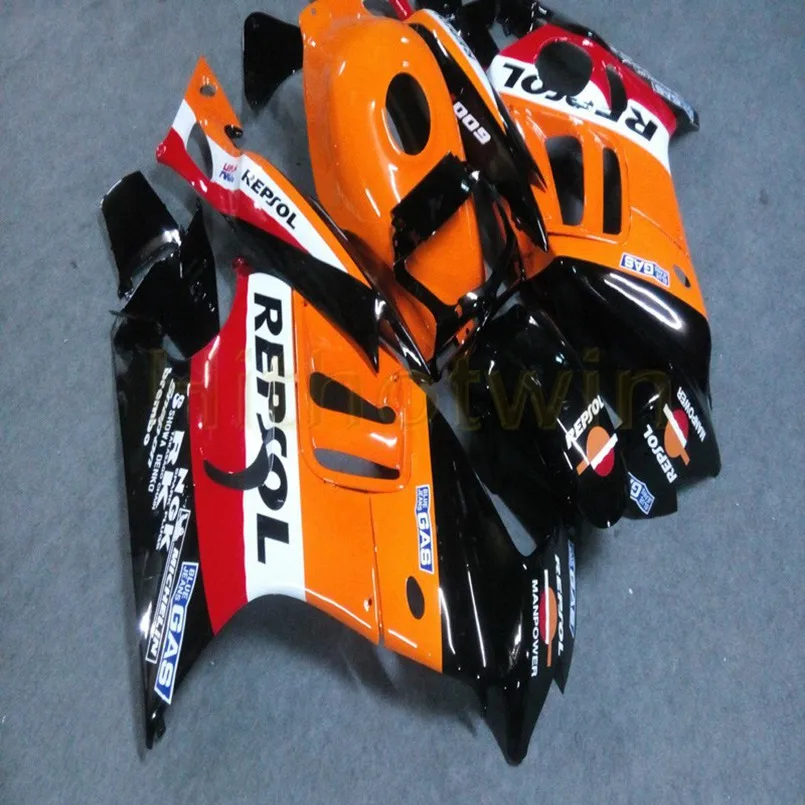 

motorcycle body kit for CBR600F3 1997-1998 orange F3 97 98 ABS Plastic Fairing+Screws M2
