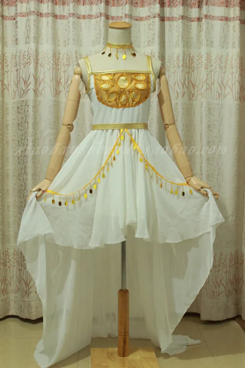 [ Custom Made ] Fashon Anime Sakura cosplay Tsubasa Reservoir Chronicle Cosplay costume white dress 11 |
