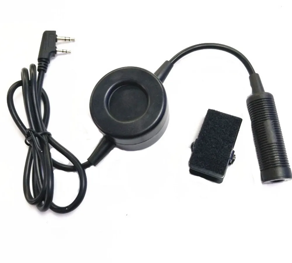 U94 PTT кабель для Walkie Talkie Z Tactical Bowman Elite HD02 гарнитура BaoFeng UV 82 5R V2 + Plus|ptt cable|u94 pttptt u94 |