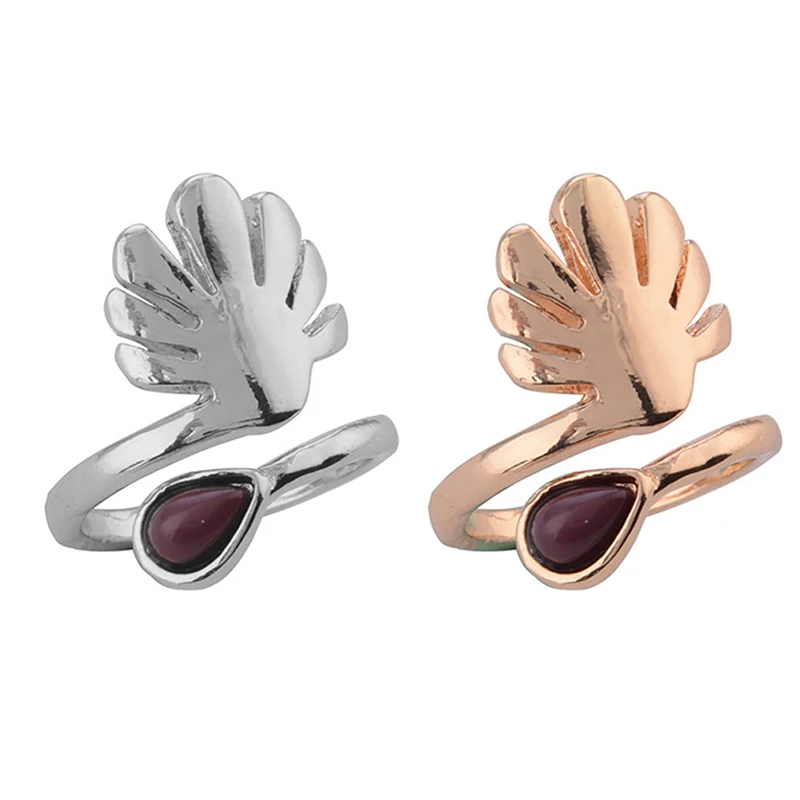 Регулируемое кольцо с кулак для ног 1 шт. новые богемные цветы резное сердце