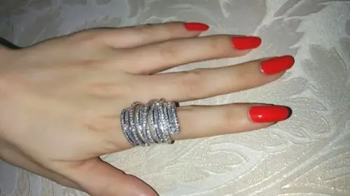 Модные ювелирные изделия Choucong из стерлингового серебра 925 пробы заполненное