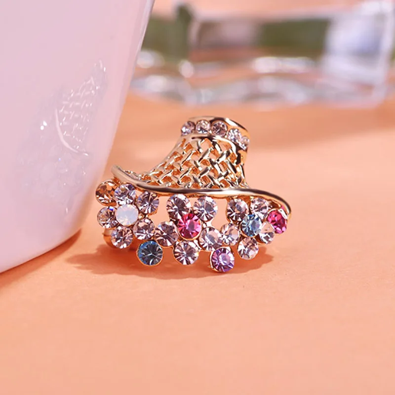 Женская брошь в форме цветочной корзины FUNMOR элегантная брошка из металлического