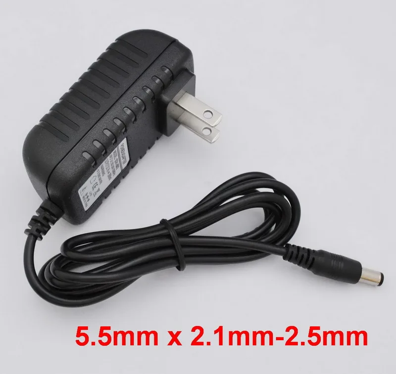 1PCS 9V 1.2A 1.3A 1.4A 1.5A High quality AC 100V-240V Converter IC power Adapter Power Supply US Plug DC 5.5mm x 2.1mm-2.5mm - купить по