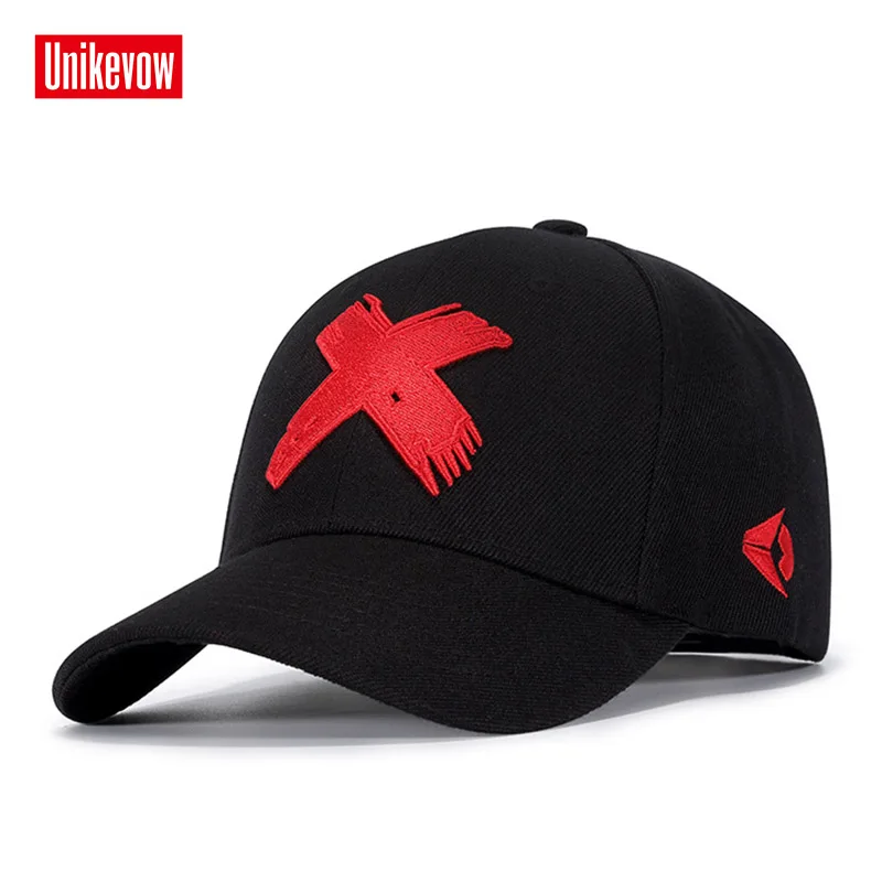 UNIKEVOW Высококачественная Бейсболка унисекс спортивные шляпы для отдыха X