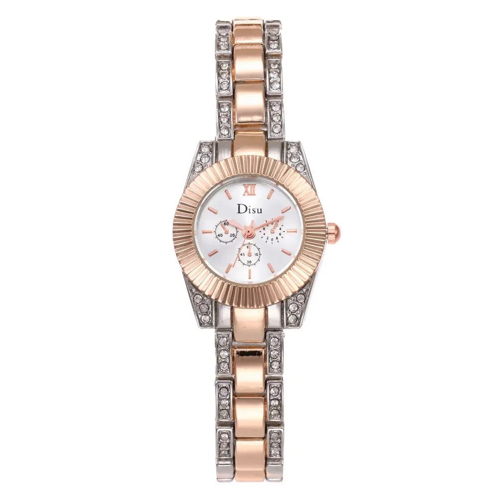 Reloj mujer, новинка, популярные модные часы для женщин, роскошный бренд, браслет из нержавеющей стали, часы для девушек, кварцевые часы