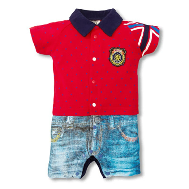 Одежда для маленьких мальчиков Коллекция 2020 года Летние детские комбинезоны