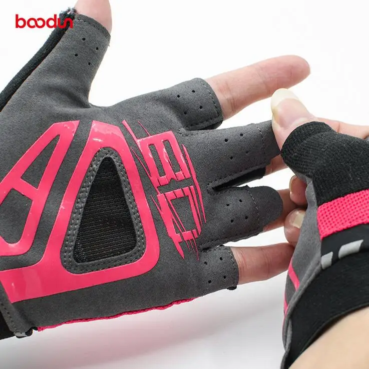 Перчатки BOODUN женские спортивные дышащие перчатки для йоги нескользящие
