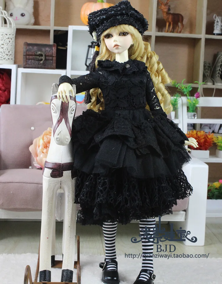 1/4 1/3 весы BJD платье + шапка шарф для SD Одежда кукла аксессуары в комплект не входят