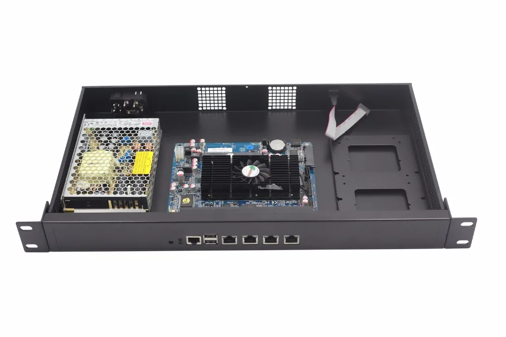 HCiPC B202 2 HCL SD2550 4LA система ATOM D2550 + By Pass 4LAN 1U брандмауэр система/маршрутизатор