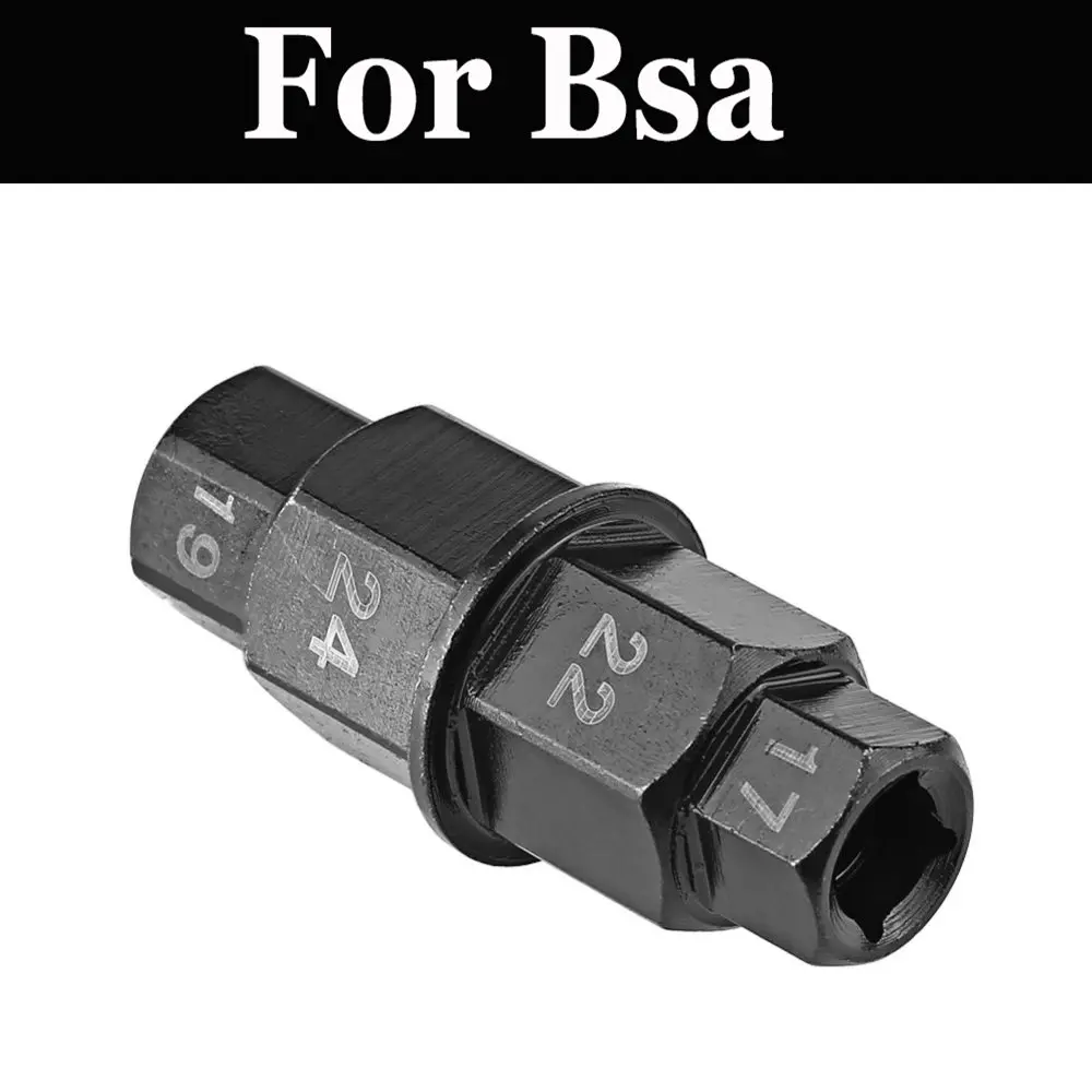 17 19 22 24 мм ось шестигранный преобразователь шпинделя для Bsa A10 A65 A65s B25 B44 Fury 350 Royal Star 500 650 Victor 441 Thunderbolt