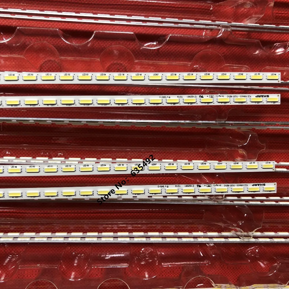 Светодиодная лента для подсветки LED kit телевизора So ny 55 дюймов YLS _ hrn55 7020 Rev2 han55 E16201