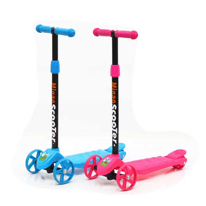 Детский Регулируемый ножной скутер светодиодный светильник детский унисекс