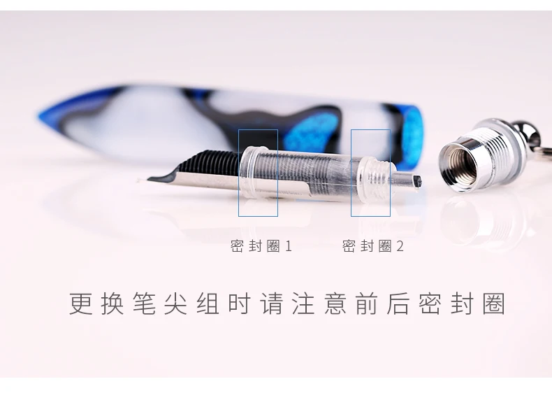 Penbbs 353 портативная карманная мини перьевая ручка 0,5 мм перо