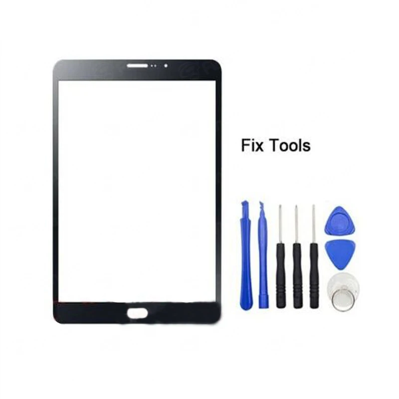 Передний экран для Samsung Galaxy Tablet PC Tab S2 T710/T715 Внешний стеклянный объектив Запасные