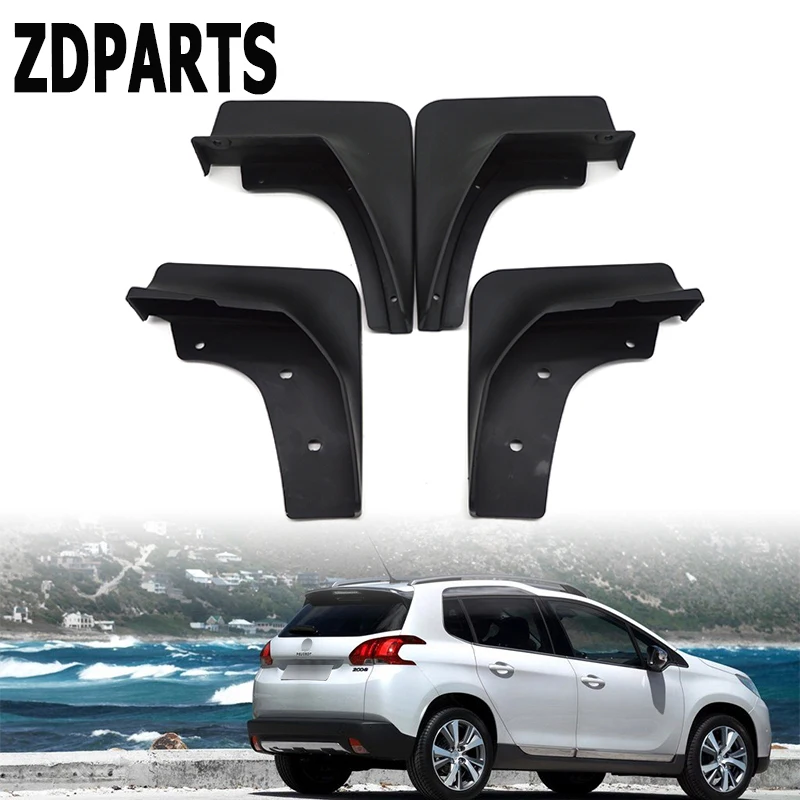 ZDPARTS автомобильные передние и задние брызговики для Peugeot 2008 внедорожник 2013 2014 2015