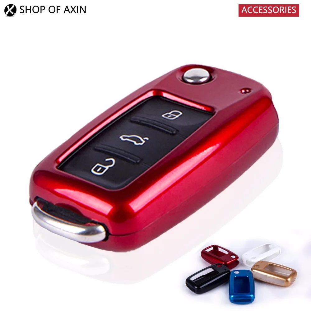 

Keyless Entry Remote Star Key Fob Case Cover for Volkswagen Beetle Sagitar Passat Bora Polo Tiguan Lavida