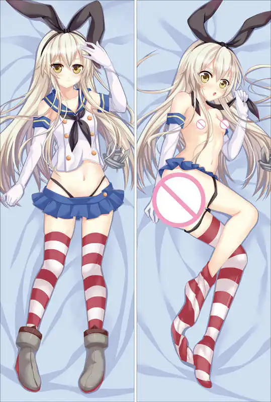 Kantai Коллекция аниме персонажи сексуальная девушка Разрушитель Shimakaze наволочка