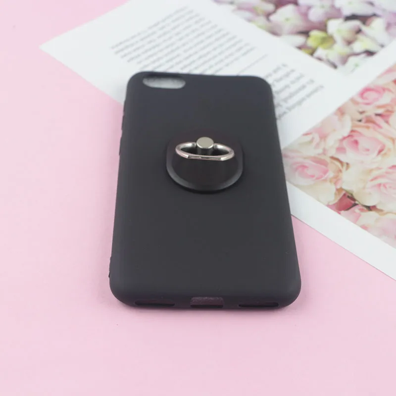 С подставкой-держателем в виде кольца чехол для iPhone 11 12 Pro Max 7 Plus X XR XS Plus/6/6s/8 5 5s SE 4S
