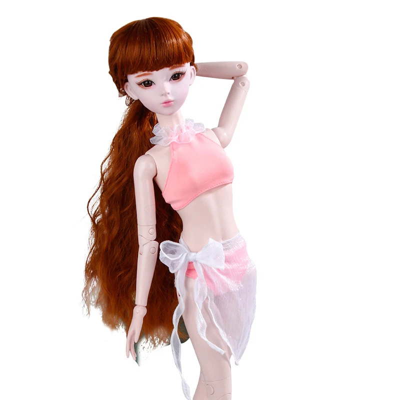 Cateleya 60 см 1/3 BJD SD Katie кукла Ночная Лолита платье Купальник Сменное белье бикини пляжное платье - Цвет: 6