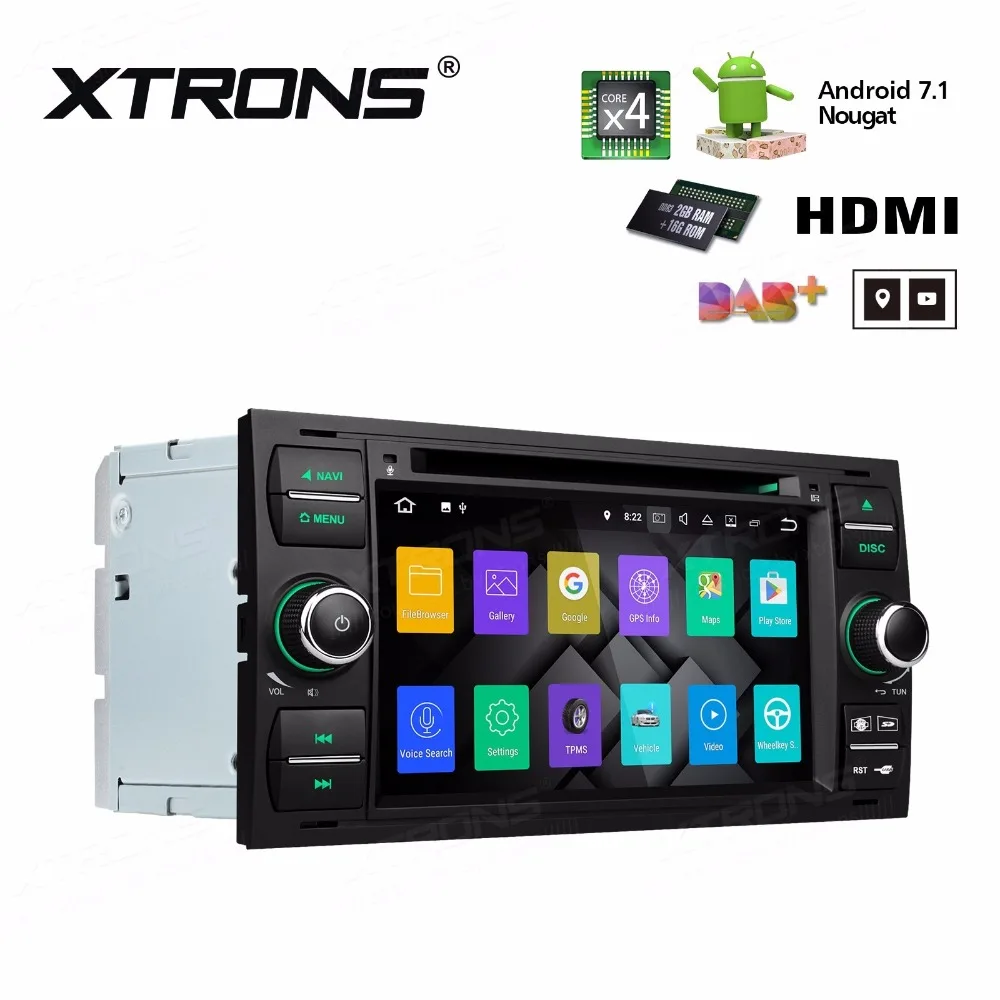 7 &quotAndroid 1 OS автомобильный DVD для Ford Focus II 2005 2007 &amp C Max S 2006 2011 Connect 2009 с 2 Гб