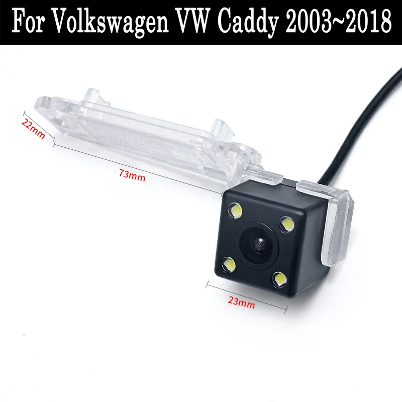 Камера заднего вида для Volkswagen VW Caddy 2003~ CCD камера ночного видения RCA/светодиодный камера заднего вида