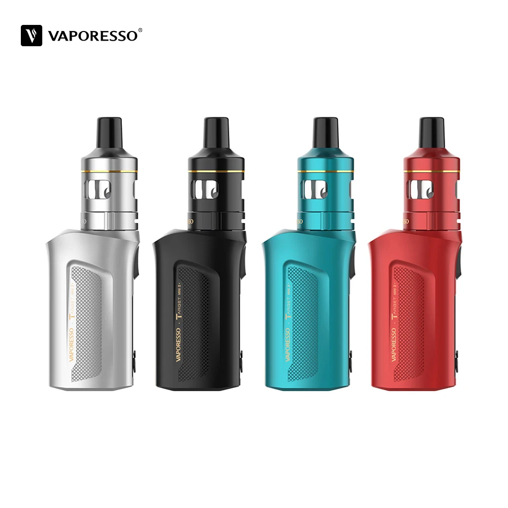 Оригинальный 40 Вт Vaporesso Target Mini Kit Электронная сигарета с 1400 мАч мод и 2 мл защитный