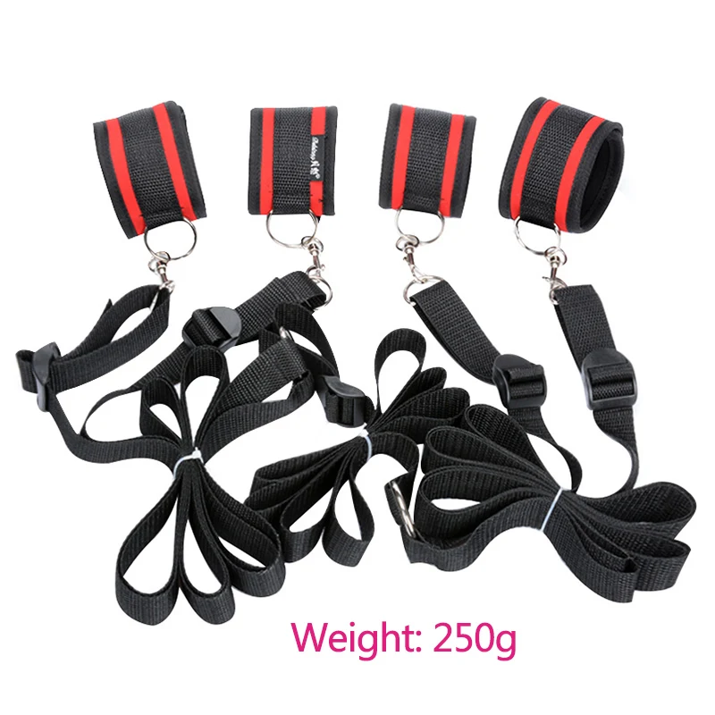 5 шт./компл. SM рабство ограничение наручники глаза БДСМ маска лодыжки манжеты раб