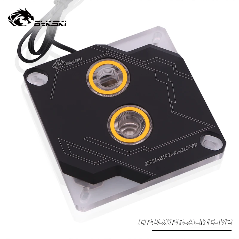 Водоблок Bykski для INTEL LGA 1366 1156 1155 1151 1150 2011 2066 i7. 5 в RBW свет. Бесплатная синхронизация