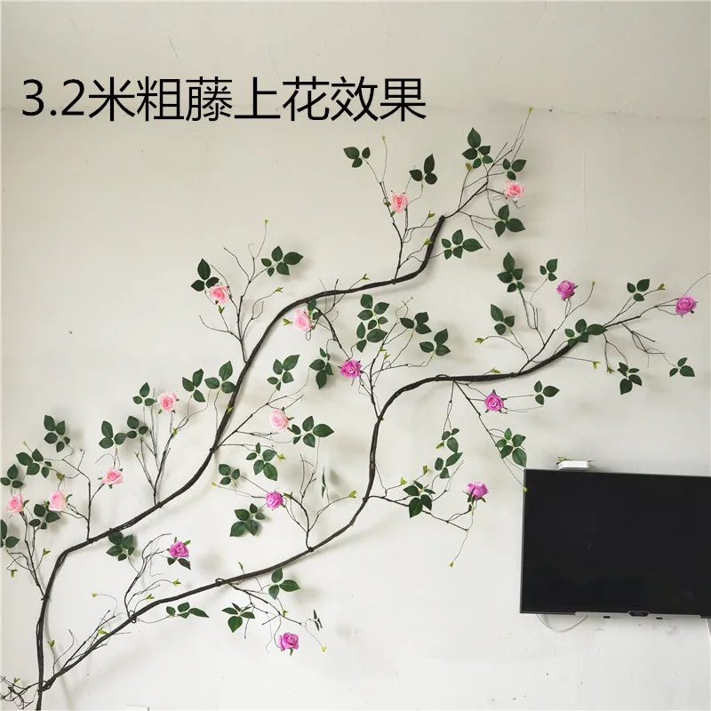 3.2m artificial dried branch fake branch wall branch decoration
