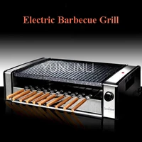 Electric Barbecue Grill Household Electric Grill Non-Stick Pan Smoke-Free Double Baking BBQ Grill K1-01