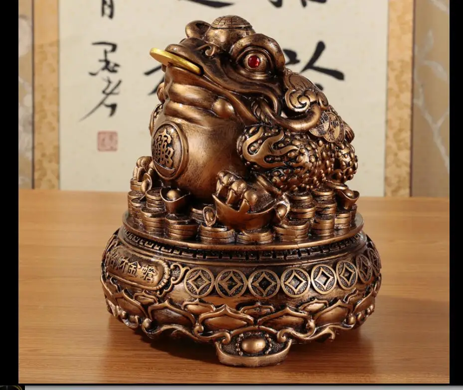 

Spittor furnishing articles fortune three pure gold cicada Cash register horse Smooth sailing fortune Dragon boat crafts statue