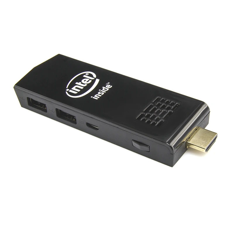 Мини компьютер Intel W5 pro с Windows 10 Atom Z8350 RAM 2 Гб eMMC 32 Bluetooth 4 0 встроенный вентилятор|mini pc